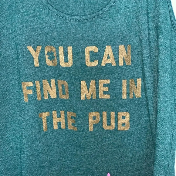 Tipsy Elves You Can Find Me in the Pub Tank - Picture 2 of 5